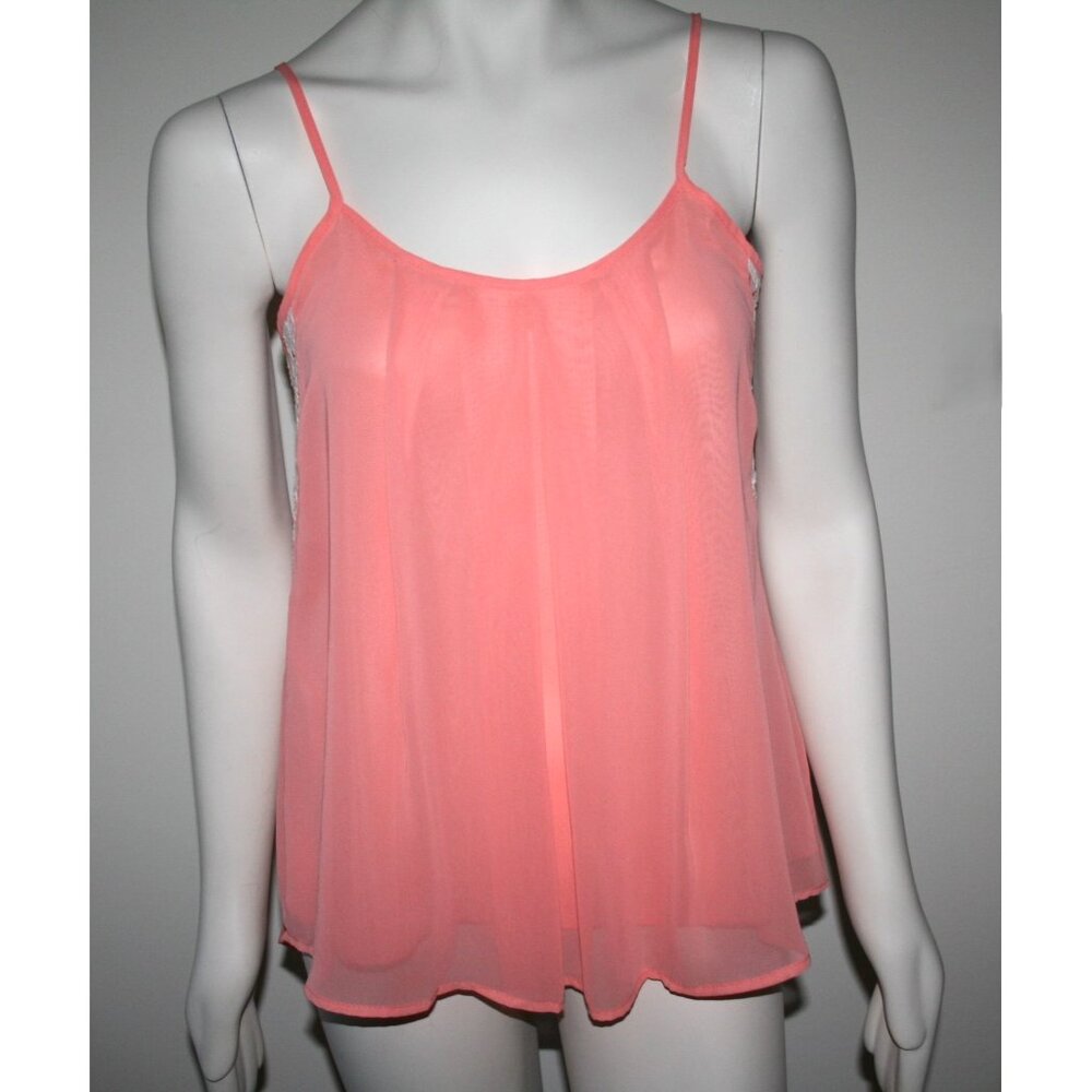 *New* Chris & Carol Peach Lace Cami Large